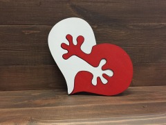 Puzzle "Two hearts"