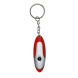 Metal flashlight keychain for logo application