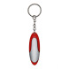 Metal flashlight keychain for logo application