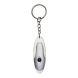 Metal flashlight keychain for logo application