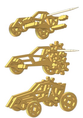 Конструктор "Багги спортивная"