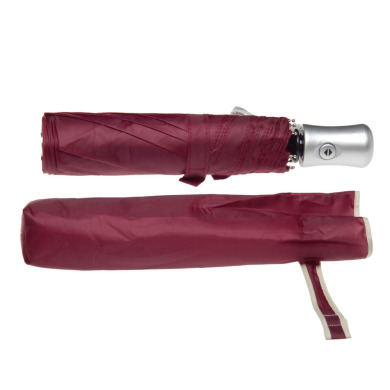 Automatic folding umbrella for logo application