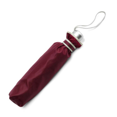 Automatic folding umbrella for logo application