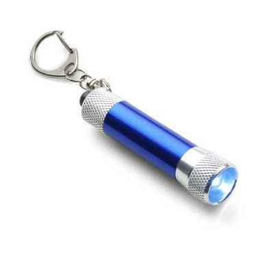 Aluminum keychain flashlight for logo application