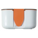 Lunch box with phone holder for logo application