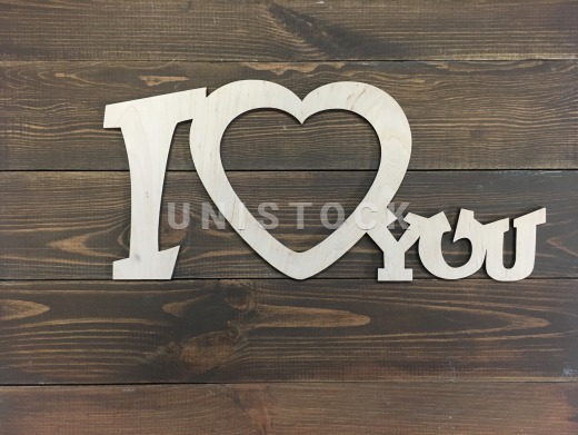Photo Frame "I LOVE YOU"