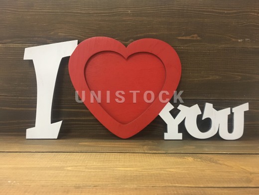 Photo Frame "I LOVE YOU"