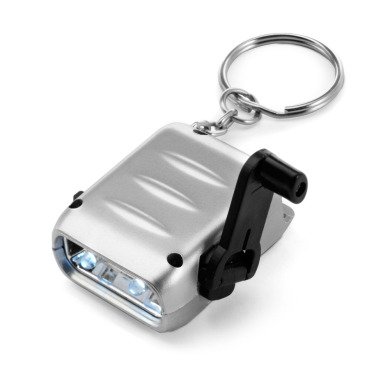 Dynamo flashlight for logo application
