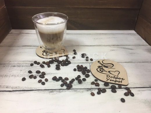Stand for cup "Good Morning!"