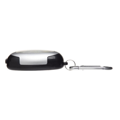 Plastic keychain flashlight for logo application