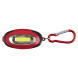 Plastic keychain flashlight for logo application