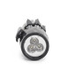 Multilight manual flashlight, multitool 8 in 1, plastic-metal for logo application