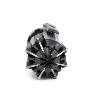 Multilight manual flashlight, multitool 8 in 1, plastic-metal for logo application