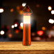 Glow manual flashlight, 4 in 1, AL, lens, focus for logo application