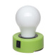 The plastic lamp - flashlight for logo application