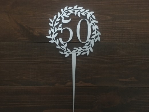 Topper anniversary "50"