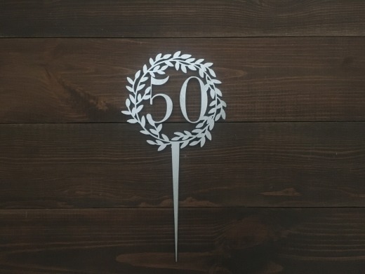 Topper anniversary "50"