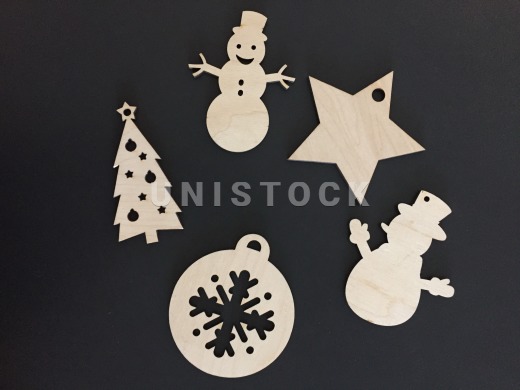 Новогодний декор "Снеговик 2"