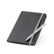 Gift set of A5 notebook and ballpoint pen for logo application