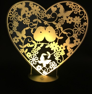 Lamp nightlight "Birds"