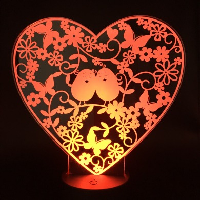Lamp nightlight "Birds"