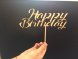Topper "Happy Birthday"