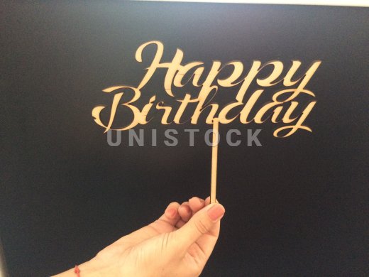 Topper "Happy Birthday"