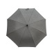 Umbrella cane "LINE ART STATUS" melange for logo application