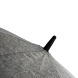 Umbrella cane "LINE ART STATUS" melange for logo application