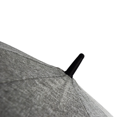 Umbrella cane "LINE ART STATUS" melange for logo application