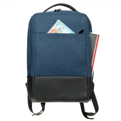 Notebook backpack for logo application