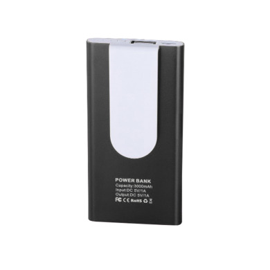 Павербанк HitClip, 3000 mAh, з кліпсою під нанесення логотипу