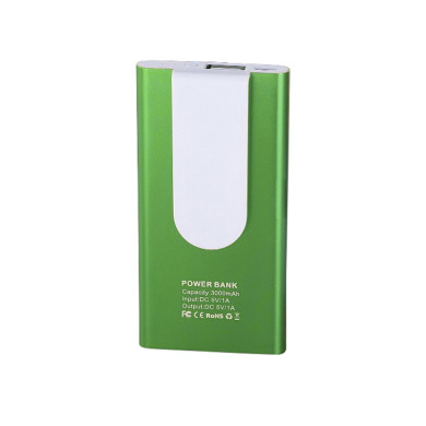 Павербанк HitClip, 3000 mAh, з кліпсою під нанесення логотипу