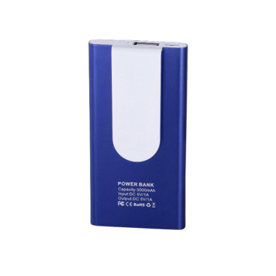Павербанк HitClip, 3000 mAh, з кліпсою під нанесення логотипу