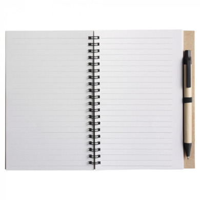 Eco notebook A5 for logo application