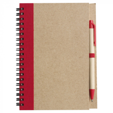 Eco notebook A5 for logo application