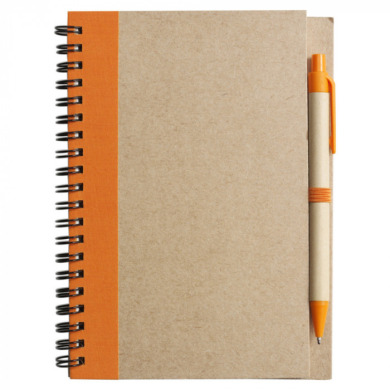 Eco notebook A5 for logo application
