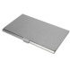 Case for business cards metal for logo application