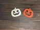 Decor for Halloween "Pumpkin" 10x10 cm