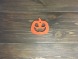 Decor for Halloween "Pumpkin" 10x10 cm