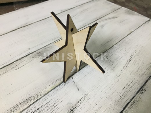 Украшение на елку "Звездочка"