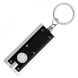 Plastic keychain flashlight for logo application