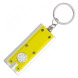 Plastic keychain flashlight for logo application