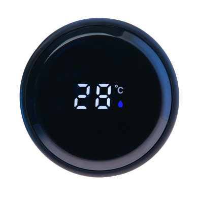 Thermos with LED display, 450 ml for logo application