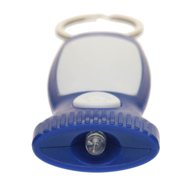 Keychain flashlight for logo application