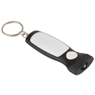 Keychain flashlight for logo application