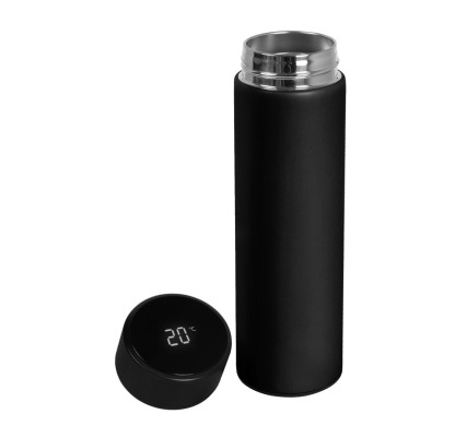 Thermos Smart, with temperature display, 500 ml for logo application