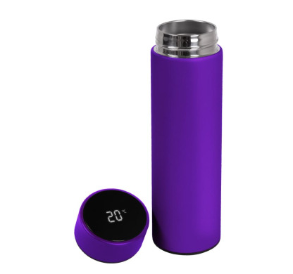 Thermos Smart, with temperature display, 500 ml for logo application